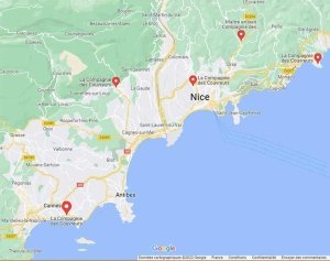 Trouvez-nous facilement sur cette carte